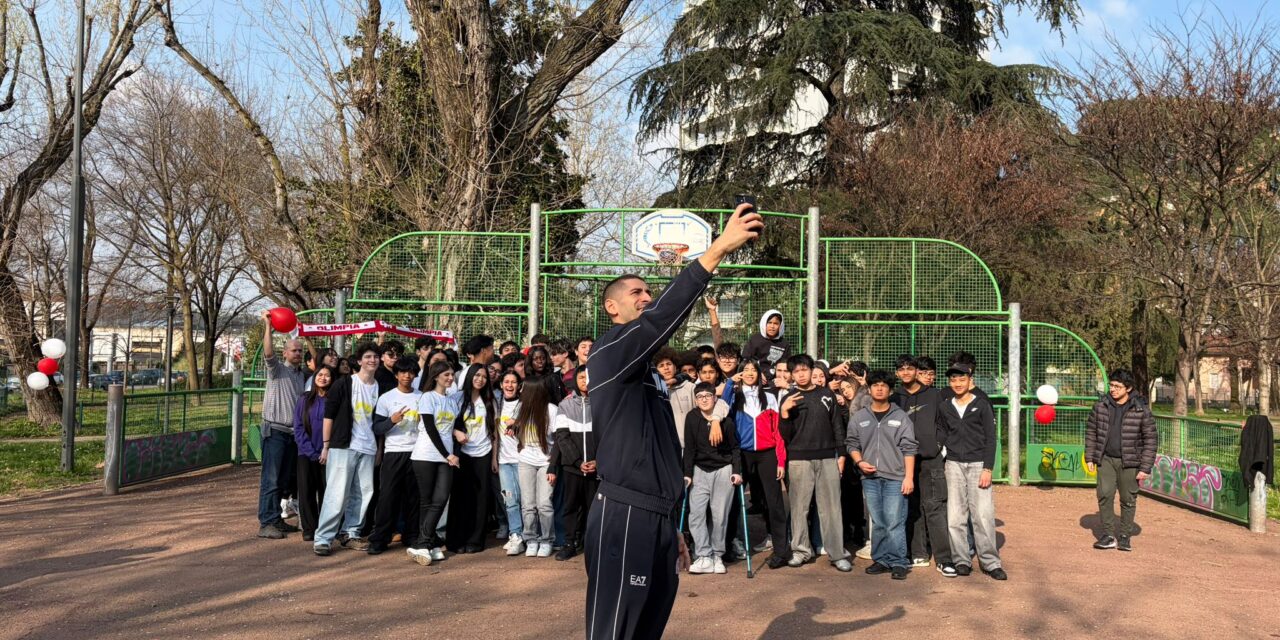 Olimpia School: un pomeriggio da campioni con Diego Flaccadori
